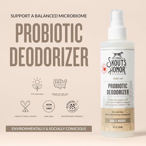Probiotic Dog Deodorizing Spray (8 Fl Oz)