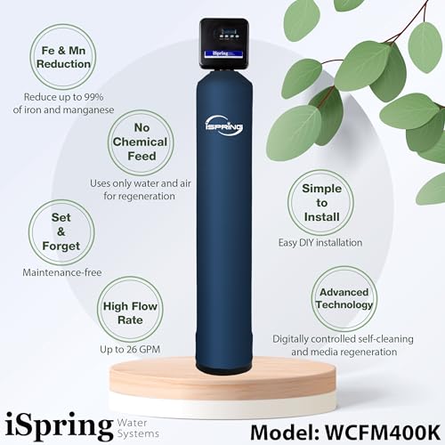 WCFM400K Whole House Iron and Manganese Water Filter System