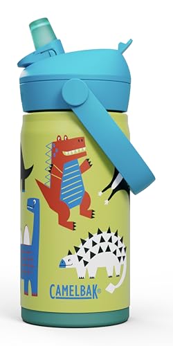 Thrive Flip Straw Kids Stainless Steel Bite Valve Water Bottle