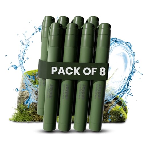 Portable Water Filter Straw for Backpacking