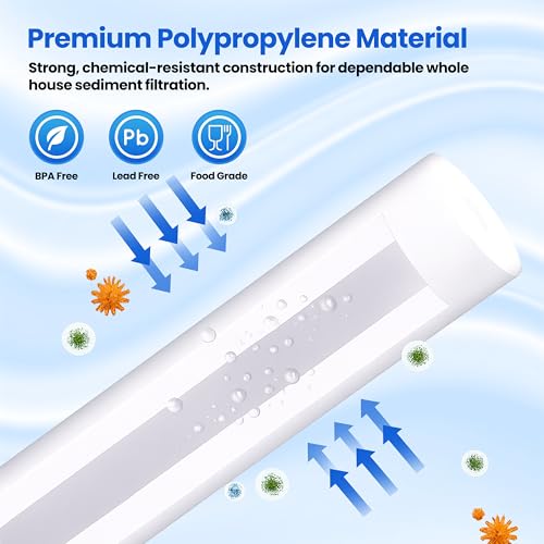 10 Micron Sediment Filter 20x4.5 Whole House Cartridge (4 Count)
