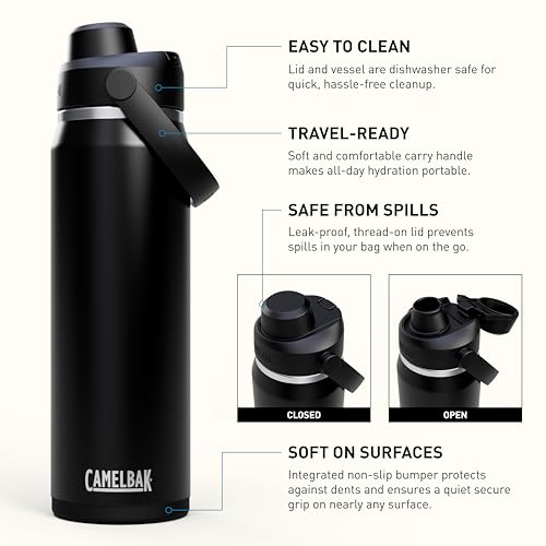 Thrive Chug Stainless Steel Water Bottle 25oz