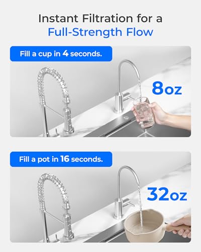 TSU 0.01 Micron Ultra Filtration Under Sink Water Filter System