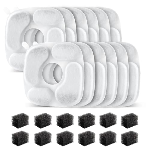 24 Pcs Cat Water Fountain Filter (24 Count)
