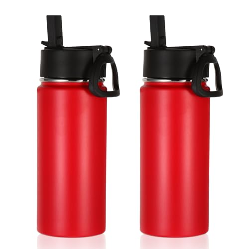16 OZ Kids Water Bottle Bulk 2 Pack (2 Count)