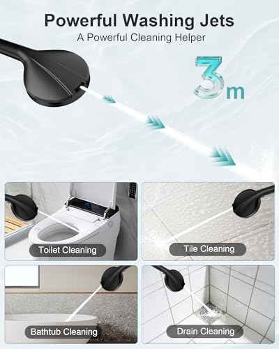 Black Filtered Shower Head Handheld (5 Count)