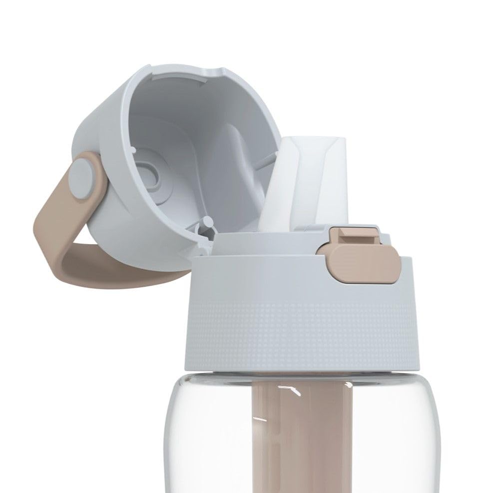 Filtered Water Bottle with Straw 24 oz