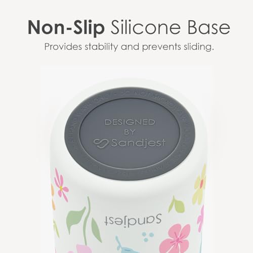 Floral Stainless Steel Water Bottle