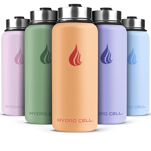 Stainless Steel Insulated Water Bottle with Straw