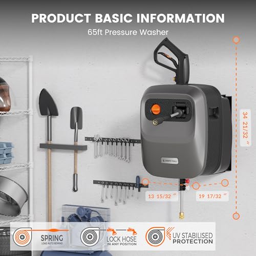 Grandfalls Retractable Wall Mount Pressure Washer G20