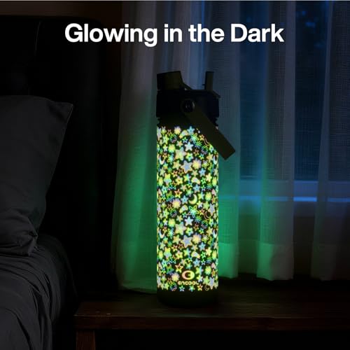 Insulated Water Bottle with Straw Stainless Steel Water Bottle