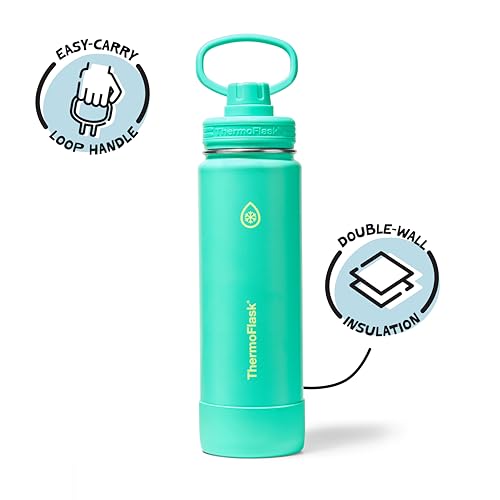 Insulated Water Bottle with Spout Lid