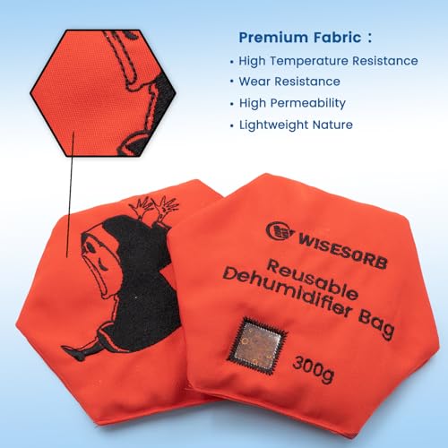 300g Rechargeable Desiccant Packs for Storage (3 Count)