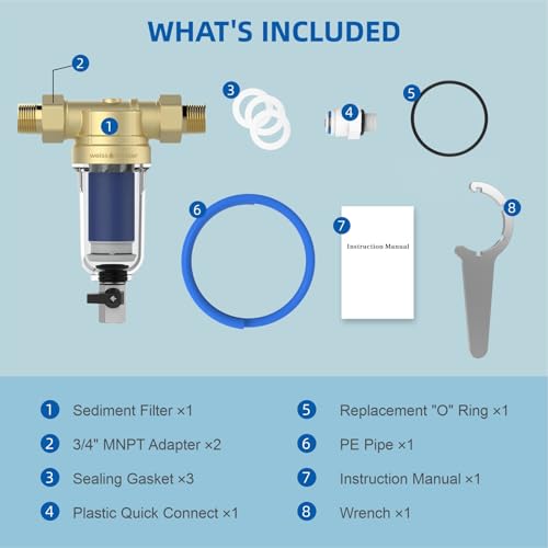 90 Micron Disc Spin Down Sediment Filter