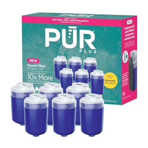 Plus Mineral Core Faucet Mount Water Filter Replacement (6 Count)