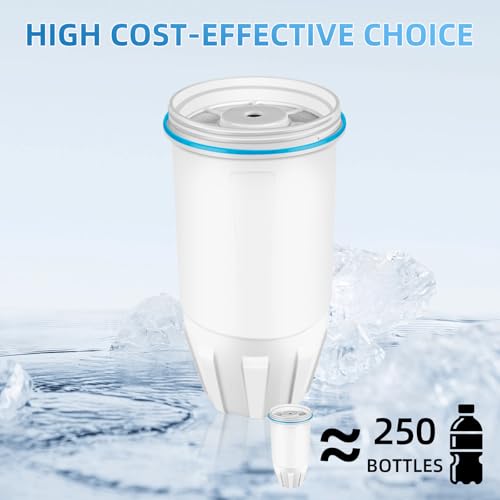 Water Filter Replacement for ZERO Pitchers and Dispensers ZR (2 Count)
