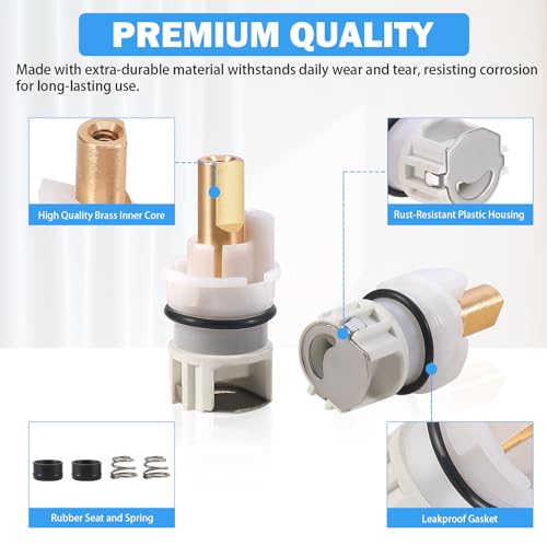 RP25513 Faucet Stem Assembly Kit Compatible with Delta 2