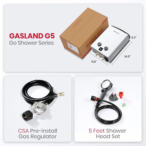 Goshower G5 Portable Camping Hot Water Heater