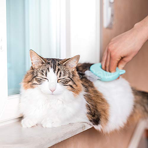 The Original Pet Hair Removal Massaging Shell Comb