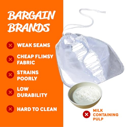 Pro Quality Nut Milk Bag