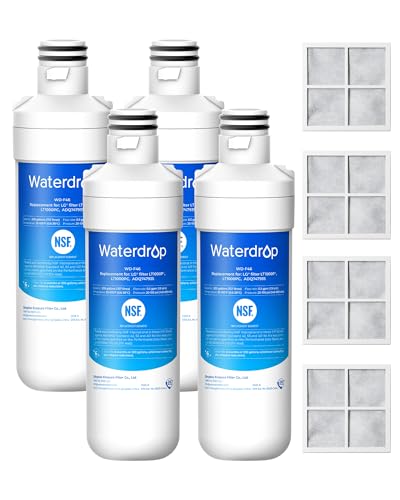 LT1000PC Refrigerator Water Filter and Air Filter (4 Count)