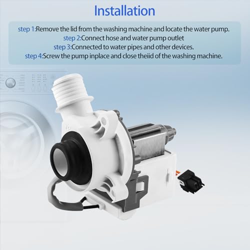 GTW680BSJ5WS GTW465ASN1WW GTW460ASJ8WW Washer Drain Pump Fit for GE Washer