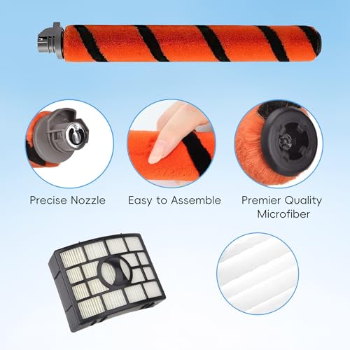 Replacement Brush Roll Filters Compatible with Shark Apex DuoClean AZ1000 AZ1002 AZ1003BRN AX950 AX951 AX952 NV830 NV831 NV835 ZU881 ZU885 Vacuum