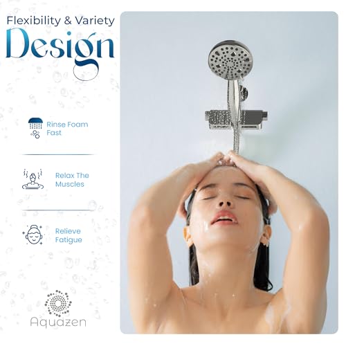 Filtered Shower Head with 8