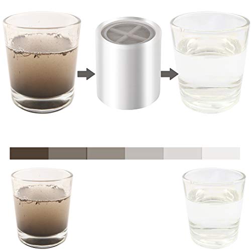 Shower Filter Replacement Cartridge for Hard Water Universal (2 Count)