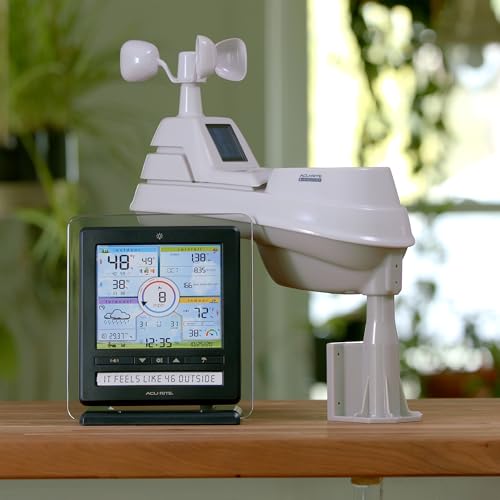 Iris (5-in-1) Wireless Indoor/Outdoor Weather Station with Color Display for Hyperlocal Weather Conditions (01536MCBA1)