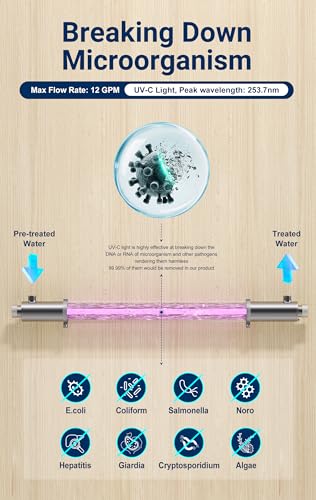 OWS 124 UV Water Purifier for Whole House