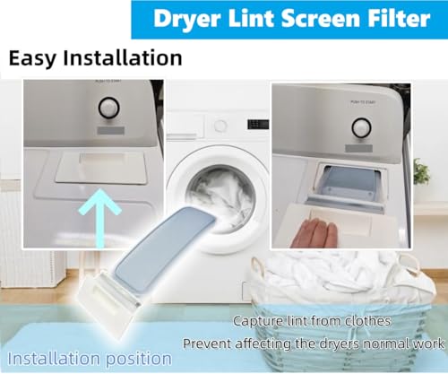 8558459 Dryer Lint Screen replacement fits for Whirlpool Maytag Kenmore Roper 8557882