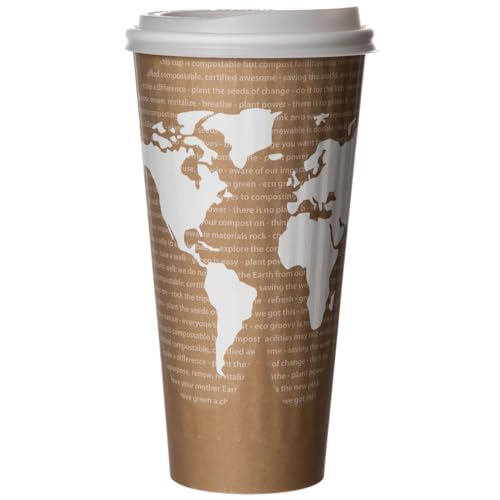 World Art Disposable Insulated Coffee Cups (600 Count)