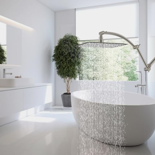 All Metal 10'' Rain Shower Head