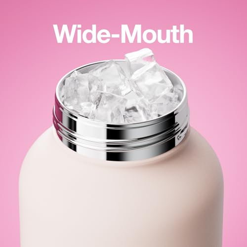 33oz Insulated Water Bottle with Straw & Handle