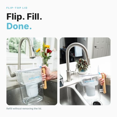 Epic Pure XP Water Filter Pitcher with Advanced CoreXchange™ Filter
