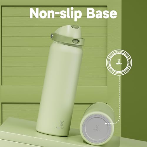 40 oz Insulated Water Bottle with Straw