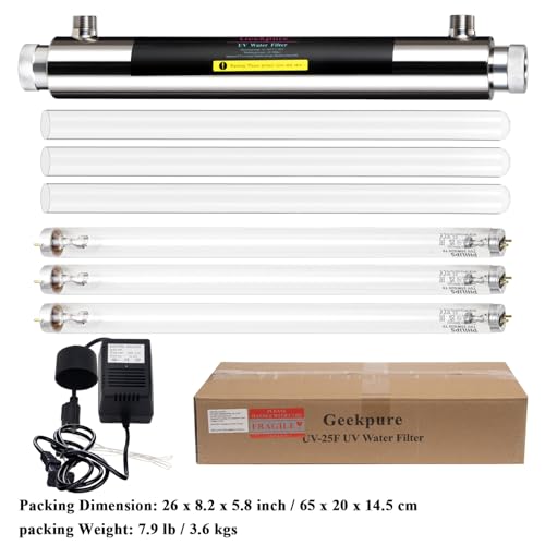 Whole House UV 6 GPM Water Filter System