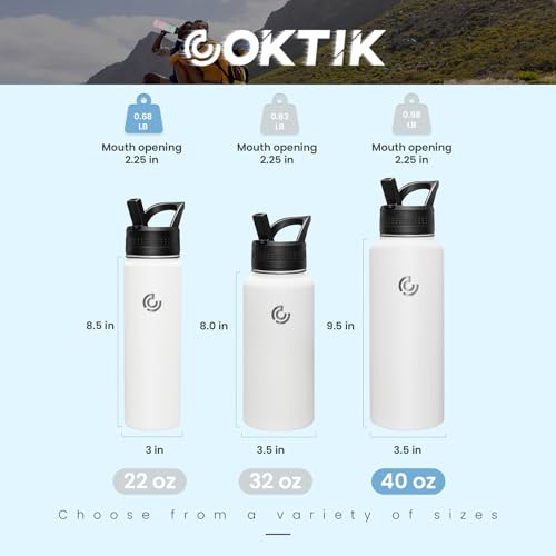 40oz Sports Water Bottle