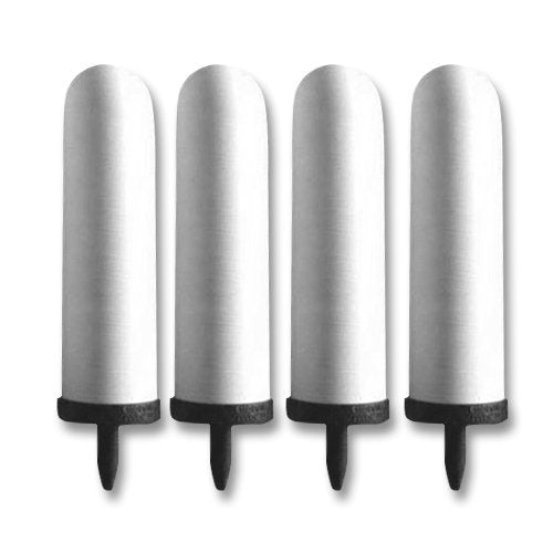 Gravity Water Filter with four 7" Super Sterasyl™ Ceramic Water Filter Elements (4 Count)
