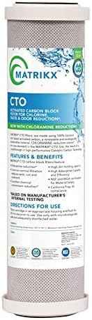 Reverse Osmosis Filter Replacement Set - 4-Stage RO Filters with 75 GPD Membrane Universal Fit for Undersink Water Filter Systems - 4-Pack