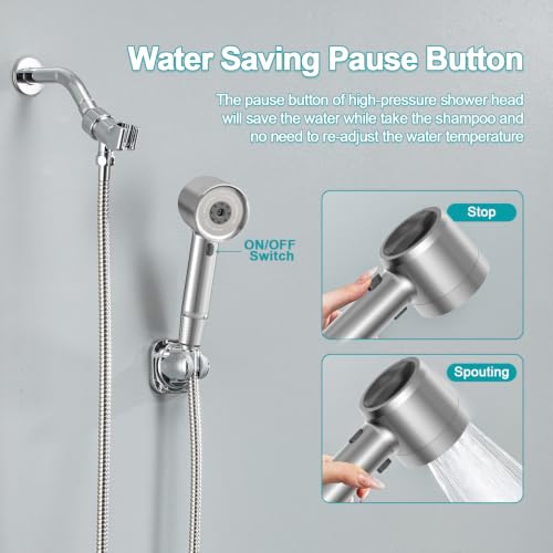 High Pressure Shower Head with Handheld