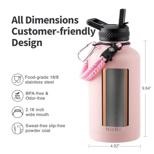 64oz Insulated Water Bottle