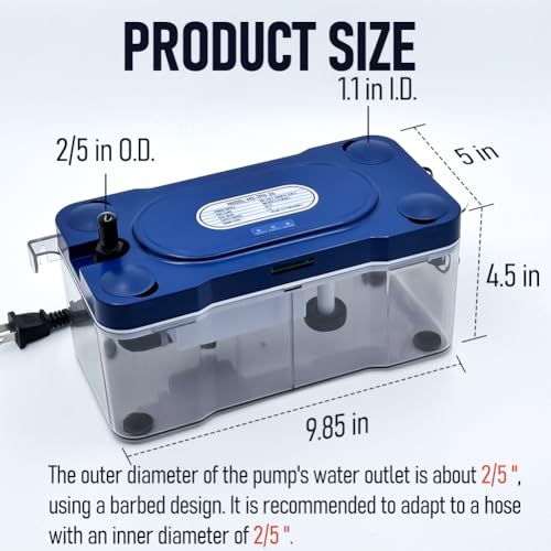 24 FT Lift 100 GPH HVAC Condensate Pump
