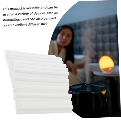 50pcs Absorbent Cotton Humidifier Sticks and Filter Cores for Car Aromatherapy Essential Oil Diffusion Humidifier Replacement for Custom