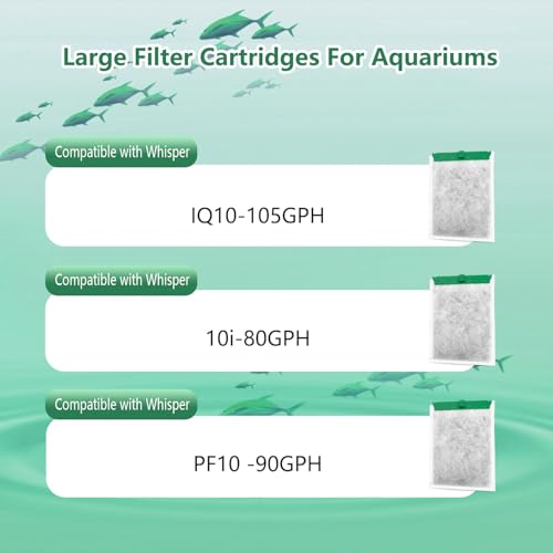 9 Pack Medium Replacement Filter Cartridges for 10i IQ10 (9 Count)