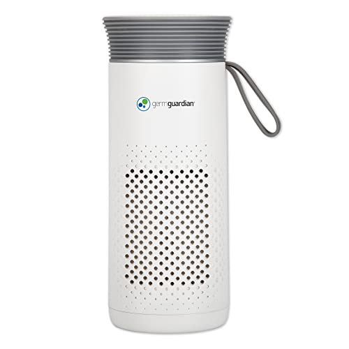 Portable Allergen Air Purifier for Small Spaces with USB Cable