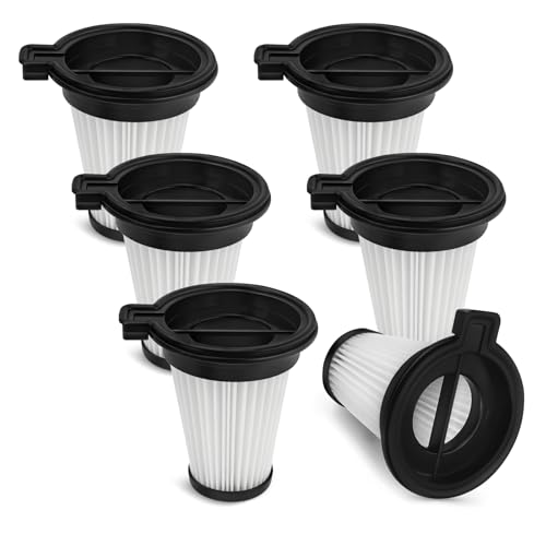 6 Pack HEPA Filter Replacement for Wyze Cordless Vacuum