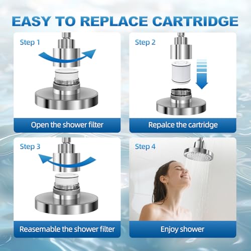 High Output Shower Filter Replacement Cartridge