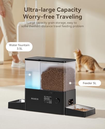 Automatic Cat Feeder & Water Dispenser